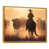 Gold Floater Framed