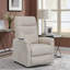 Fauteuil inclinable beige Beige