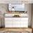 70" Bedroom Dresser With 13 Large Drawers-753079605