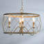 Lustre tambour unique à 4 lumières Ryne-25769606