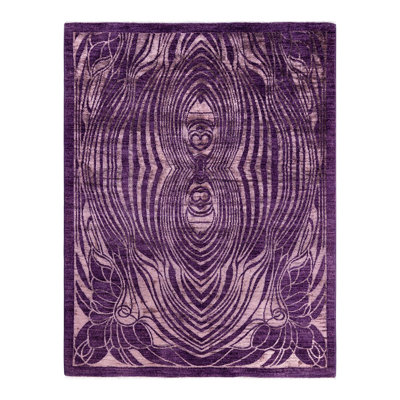 Overyed One-of-a-Kind Rectangle 5' X 6'6" Hand Knotted Area Rug