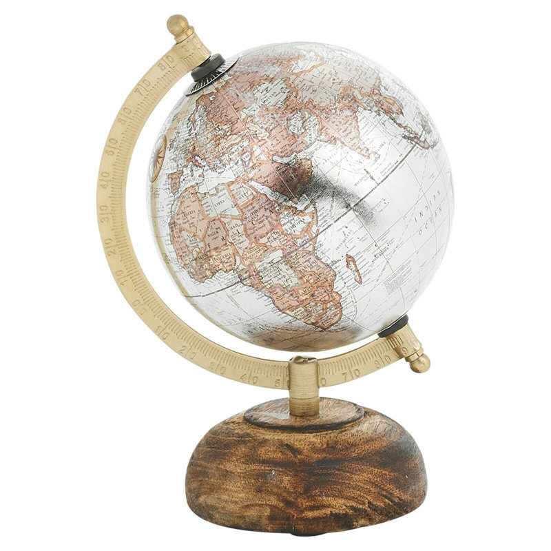 Frisina Metal Tabletop Globe