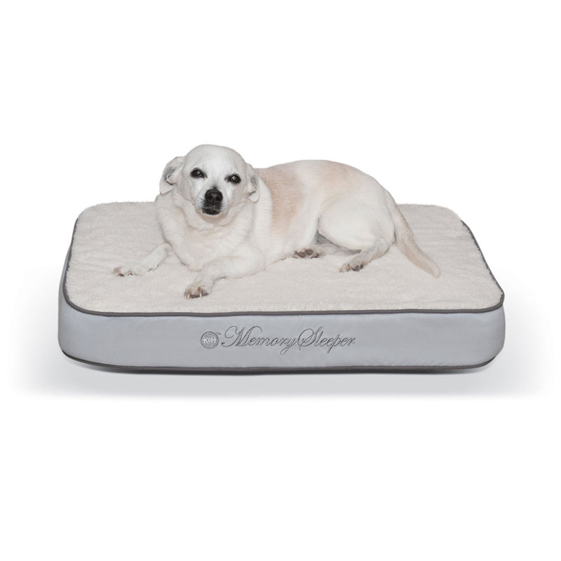 Orthopedic Pet Bed, Gray, Small
