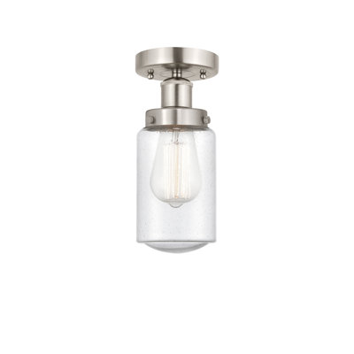 Erkson Glass Semi Flush Mount