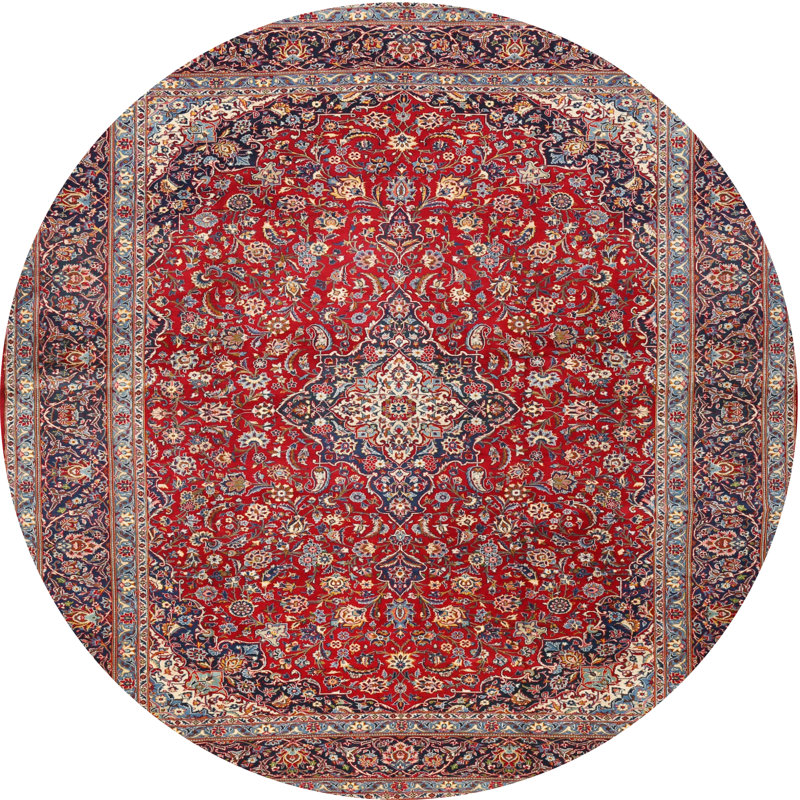 Oriental Indoor Rug, Round 5'
