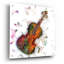 Winston Porter 'Violin' by Mark Ashkenazi Acrylic Glass Wall Art, 12" x 12"-935680124
