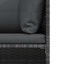 Canapé de patio carré de 23,6 po de large avec coussins Nisse-1897094439-1914329914