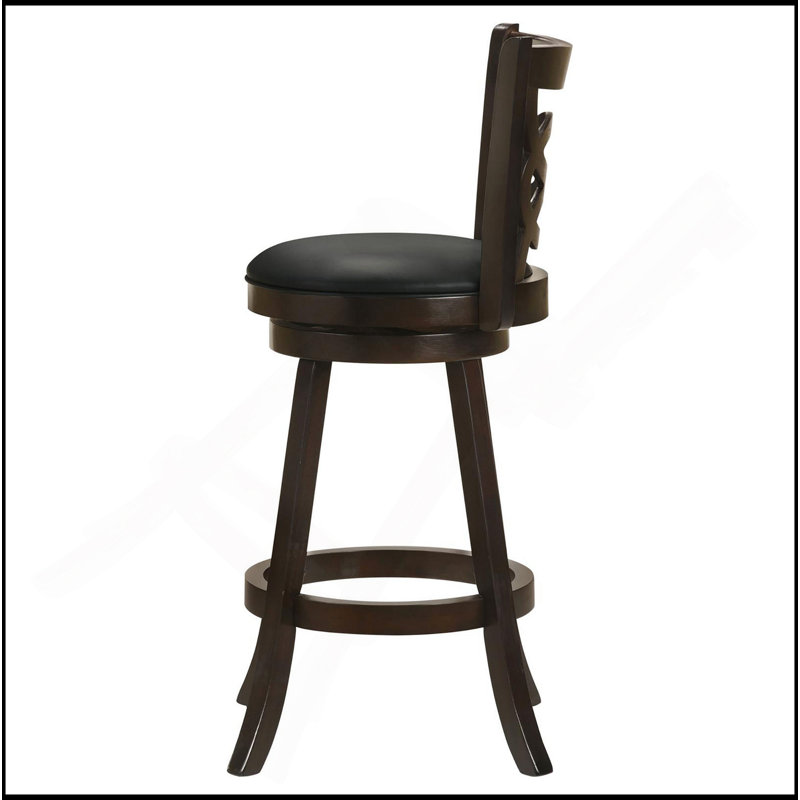 Tabouret de bar pivotant Cappuccino (ensemble de 2)