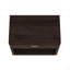 Table de chevet brune