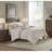 Queen Cotton Comforter Set With Chenille Embroidery