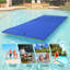 Tapis flottant, mousse XPE résistante à la déchirure à 3 couches, tapis de nénuphar géant pour piscine de loisirs nautiques, convient à plusieurs utilisateurs-100913874-100913876