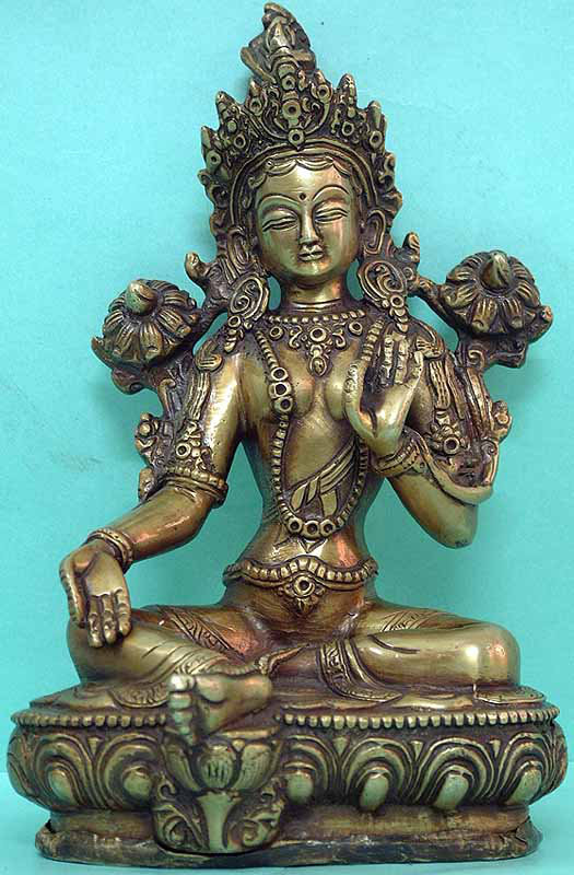 Déesse bouddhiste tibétaine, Tara verte
