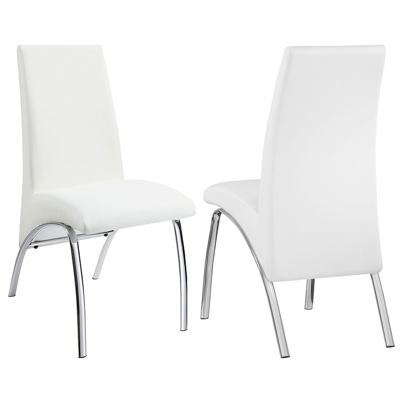 Chaise d'appoint Renk, Blanc