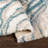 Myndi Abstract Cream/Aqua Area Rug-186423266