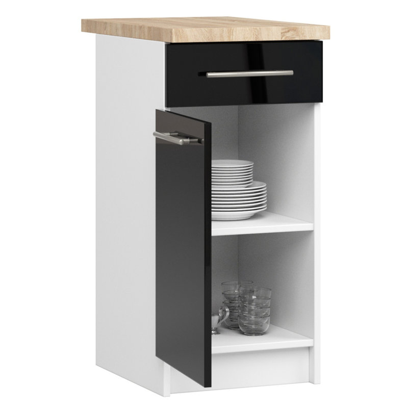 Oliwia Kitchen Base Unit, 85cm H x 40cm W x 46cm D