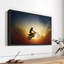 Impression sur toile «Dirt Bike Sunburst»-1949800010