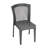Wanita All Weather Wicker Stackable Dining Side Chairs-315856317