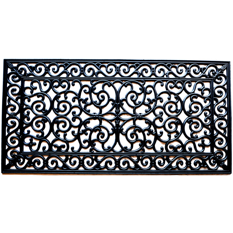 Needville Non-Slip Doormat, 2' x 4'