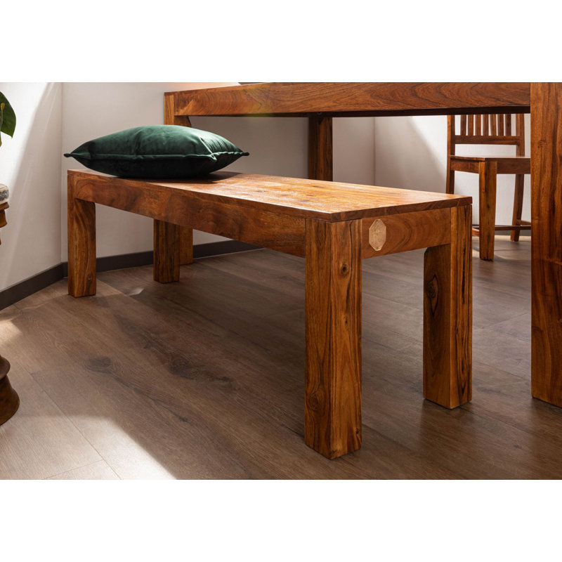 Oxford Solid Wood Bench, H45 x W140 x D40cm
