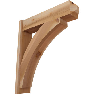 Persienne en bois rustique Thorton Craftsman