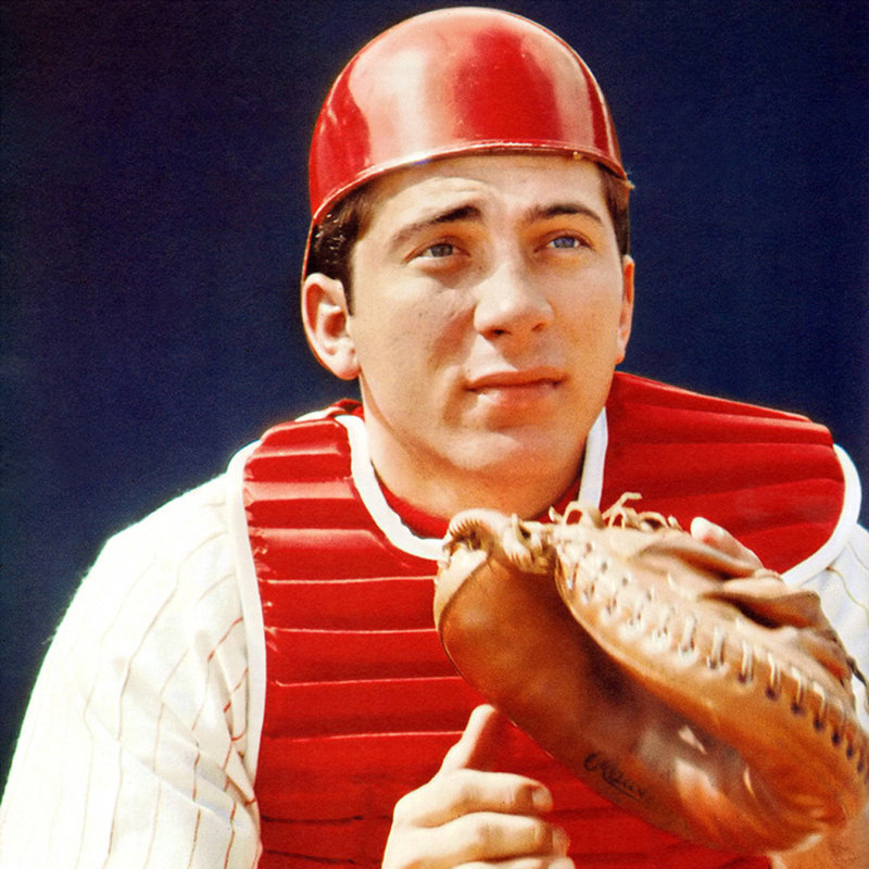 Johnny Bench, 28" H x 28" W