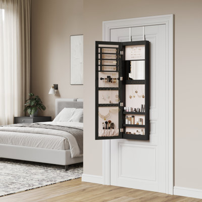 Armoire à bijoux de 13,8 po de largeur Mcgray