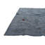 Tapis carré gris graphite Oldfield