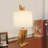 Gold Rabbit Table Lamp with Push Button Switch