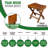 18'' W Teak Shower Bench