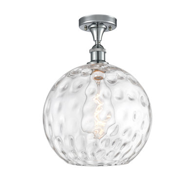 Cindi Glass Semi Flush Mount