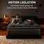 Matelas hybride de 12 pouces avec mousse à mémoire de forme gélifiée pour soulager la pression du sommeil et soulager les maux de dos-38698792