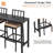 2 - Person Metal Patio Dining Set with Rectangular Table , Cushions Included-2072893128-2059788770