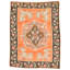 Hand Knotted Wool Area Rug in Multi