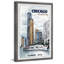 Chicago Lakefront Cityscape - cadre photo, reproduction d'art sur papier-1548928851