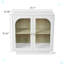 Buffet de rangement avec porte en acrylique-1263223362