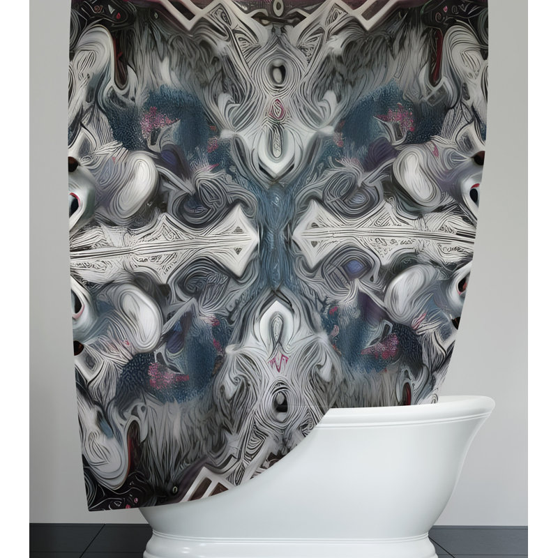 Rideau de douche Archisha, H 93 po x l 70 po