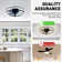 Indoor Flush Mount Ceiling Fan With LED Light And Remote Control