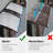 Yescom Outdoor Awning Patio Window Door Canopy Cover UV Protection Hollow Sheet