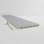 Reeded 17.75'' H x 94.5'' W x 1.5'' D Urethane Casing