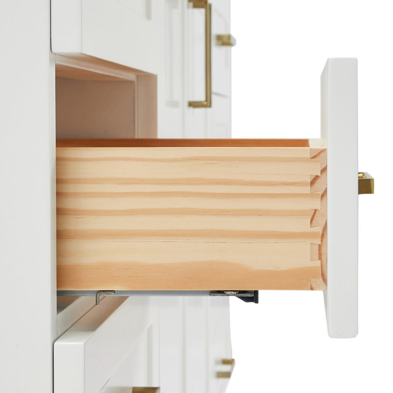 66'' Single Bathroom Vanity Base Only, White