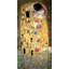 The Kiss by Gustav Klimt - Wrapped Canvas Print-2118507010