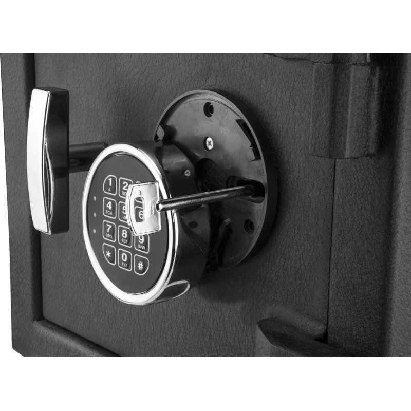 CUBIC FT KEYPAD DEPOSITORY SAFE, 20" H x 14" W x 14" D