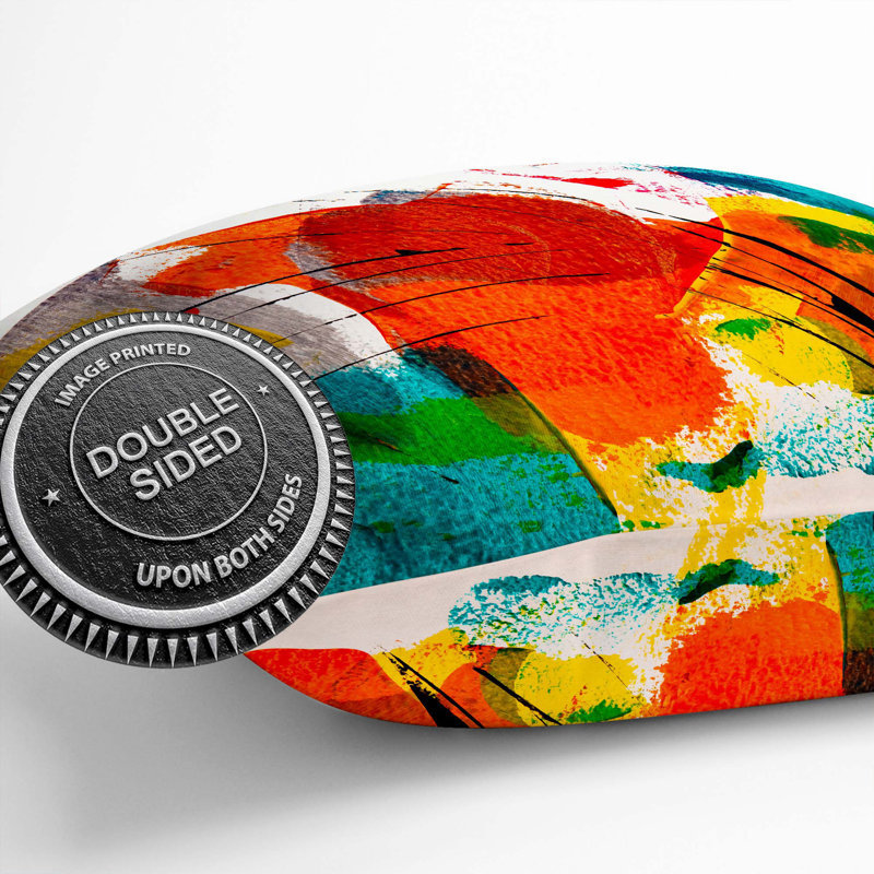 Abstract Square Throw Cushion, 40 x 40 cm