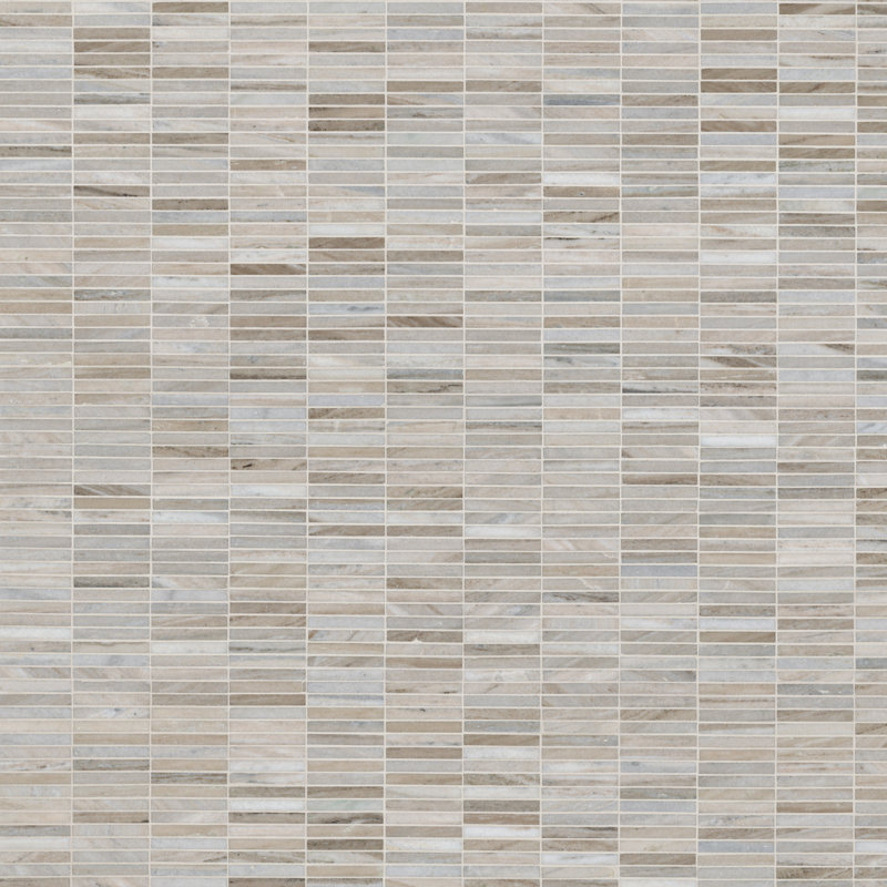 Carrelage mural et mosaïque en marbre poli 12 po x 12 po Orsena