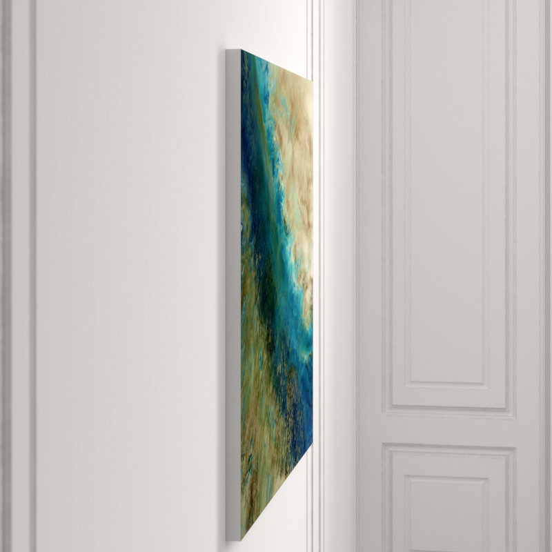 Shimmering I Print by Blakely Bering, 54" H x 54" W x 1.5" D, Knife Gel