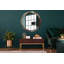 Huldar Glass Flat Wall Mirror