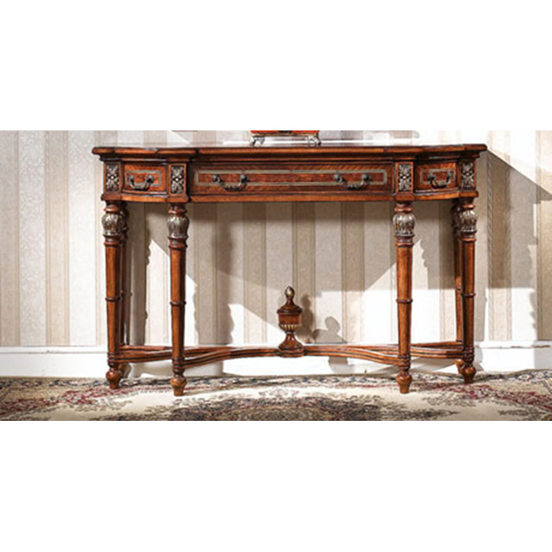 Louis 50'' W Solid Wood Console Table