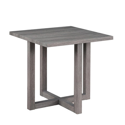 Moseberg 24" gray worn end table