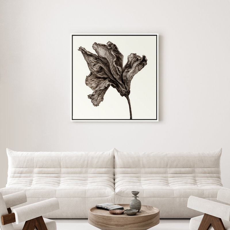 Art mural encadré, rétro, antique, classique pour chambre à coucher - 24 po x 24 po, H 24 po x l 24 po, Blanc