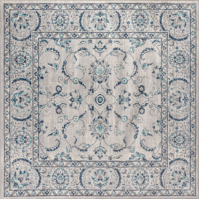 Nifleim Modern Persian Vintage Light Gray Rug